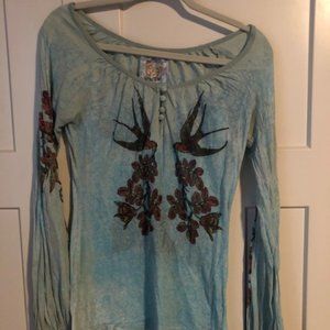 Butterfly Dropout shirt